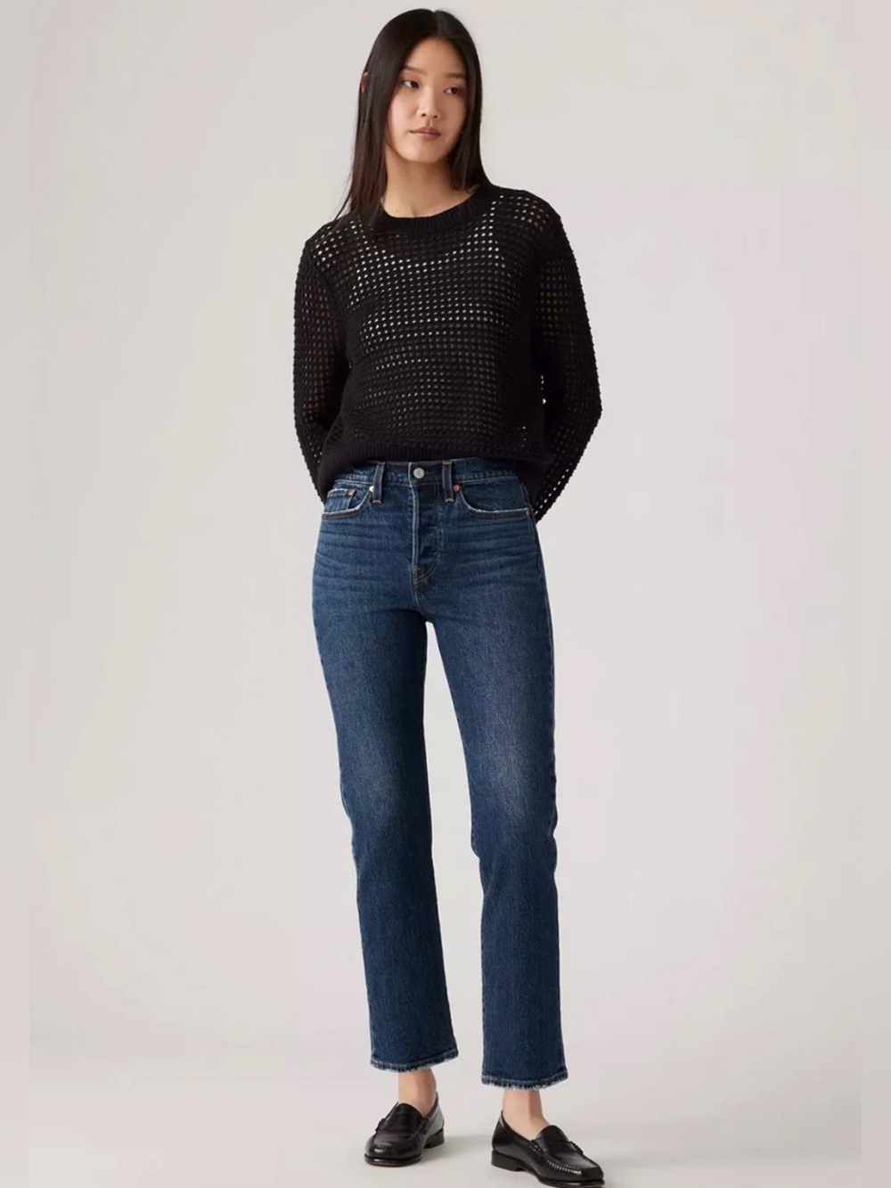Levi’s Women’s WEDGIE STRAIGHT JEANS - INDIFFERENT INDIGO